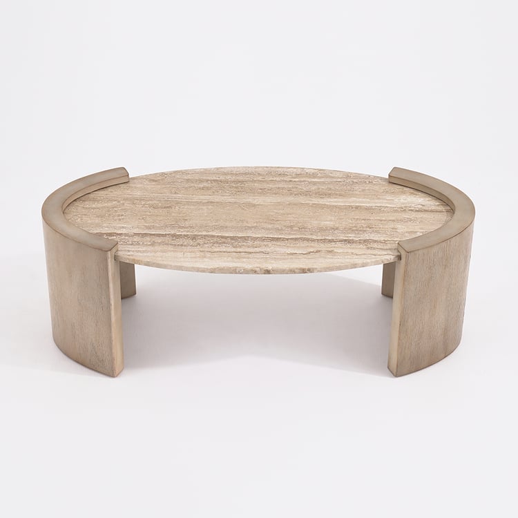 Premium handcrafted teak wood coffee table