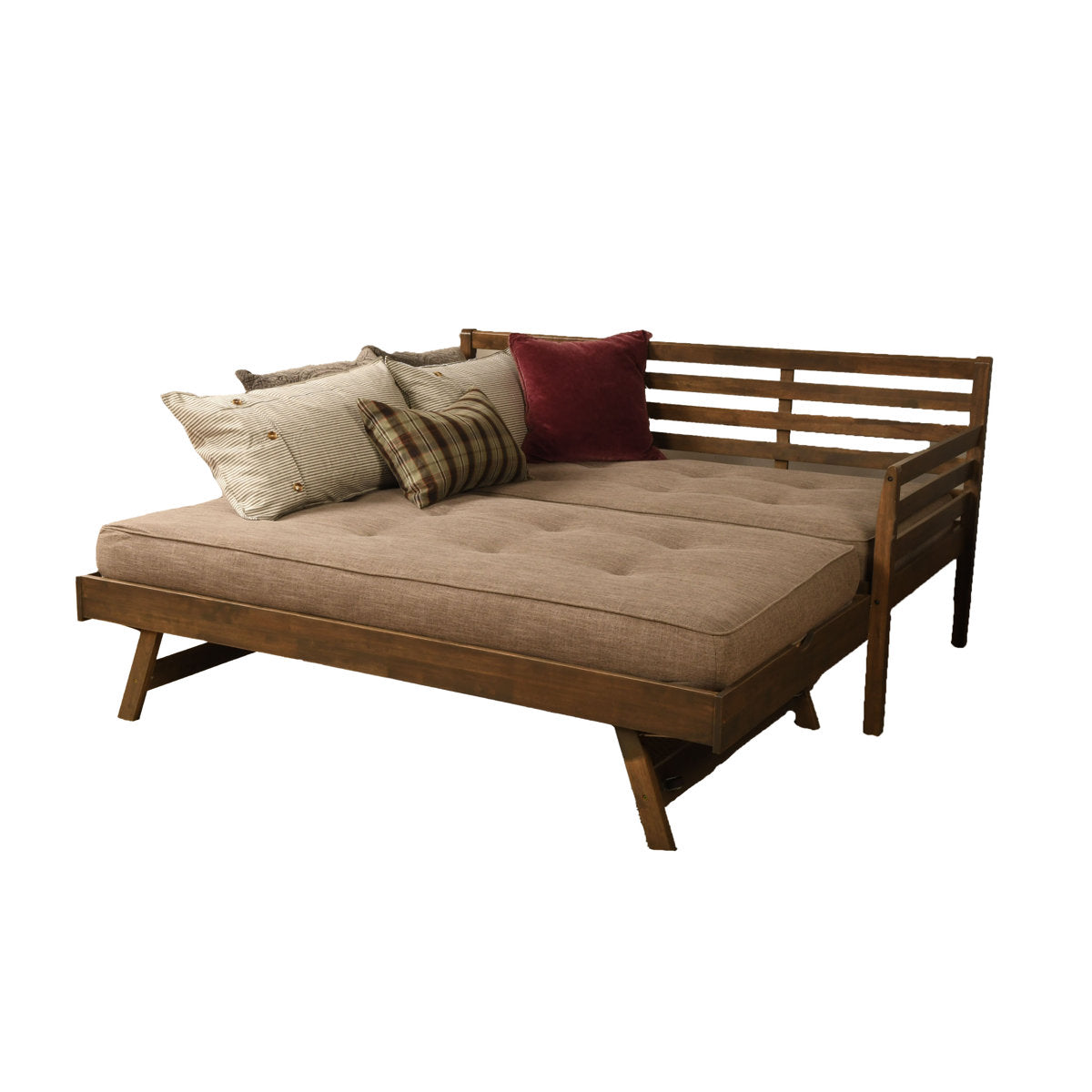 Modern wooden daybed made from teak wood