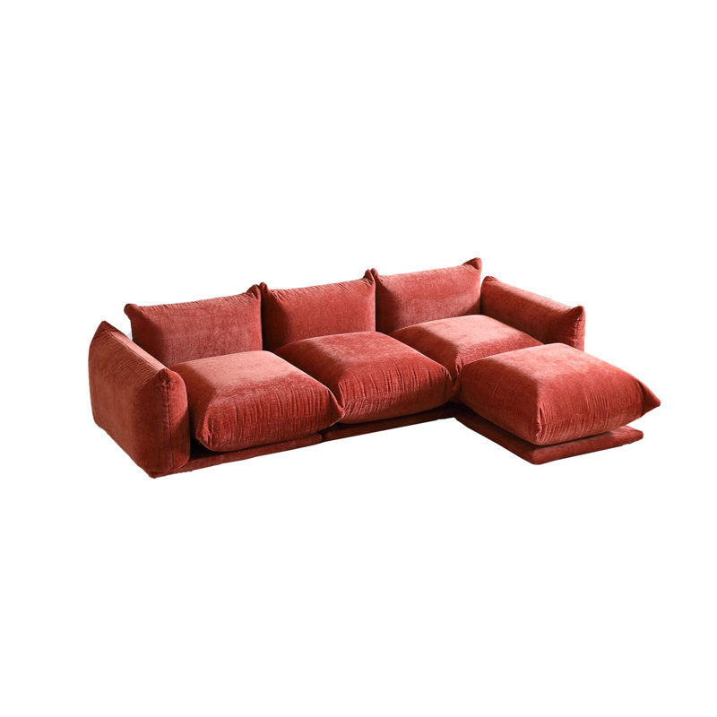 Scandinavian Style Fabric Sofa