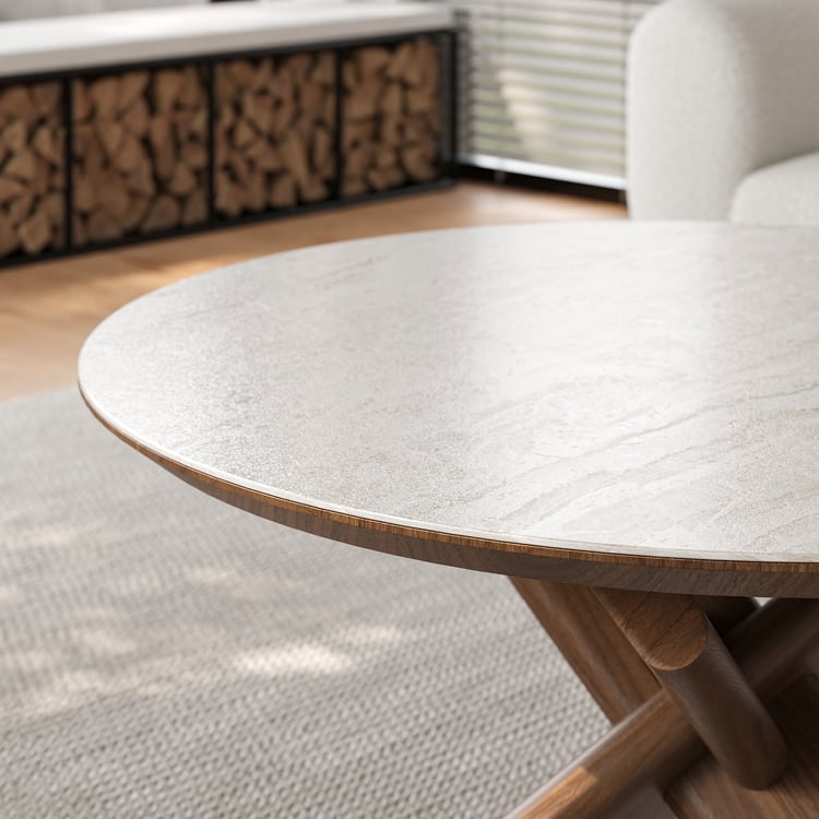Luxury wooden center table for living room décor