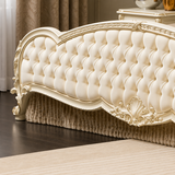 “Premium teak wood bedroom furniture classic design”