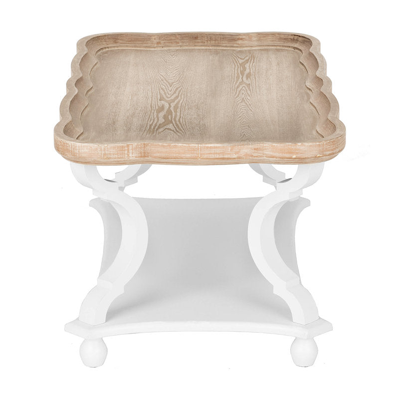 Premium teak wood coffee table for living room