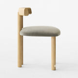 Scandinavian style teak wood dining chair
