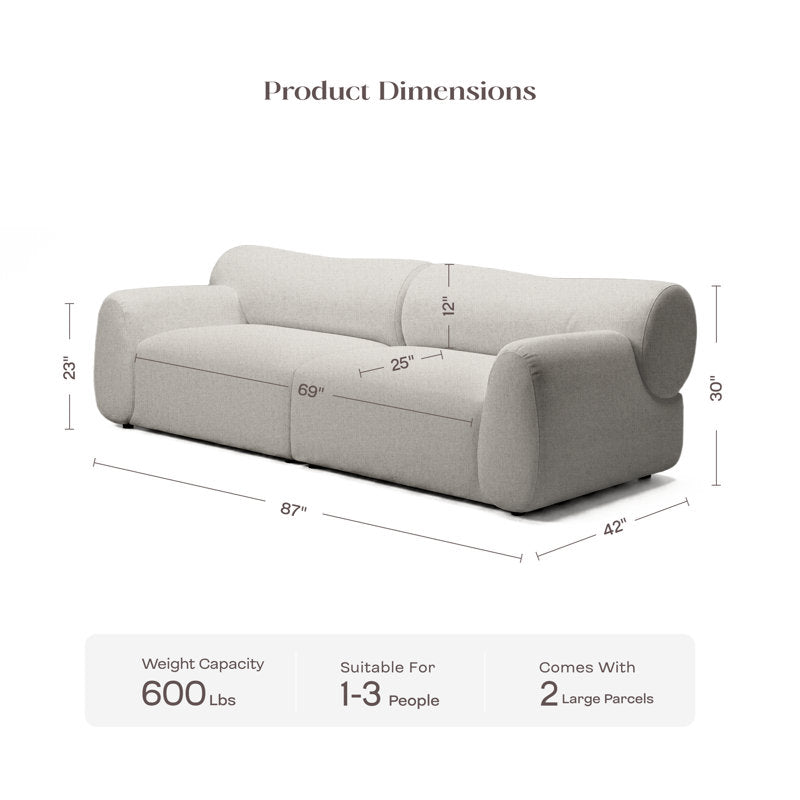 Sky Rise Decor modern teak wood sofa collection