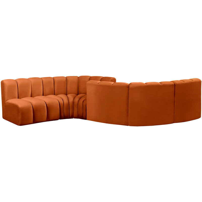 Luxury modern sectional sofa by Sky Rise Decor Furniture