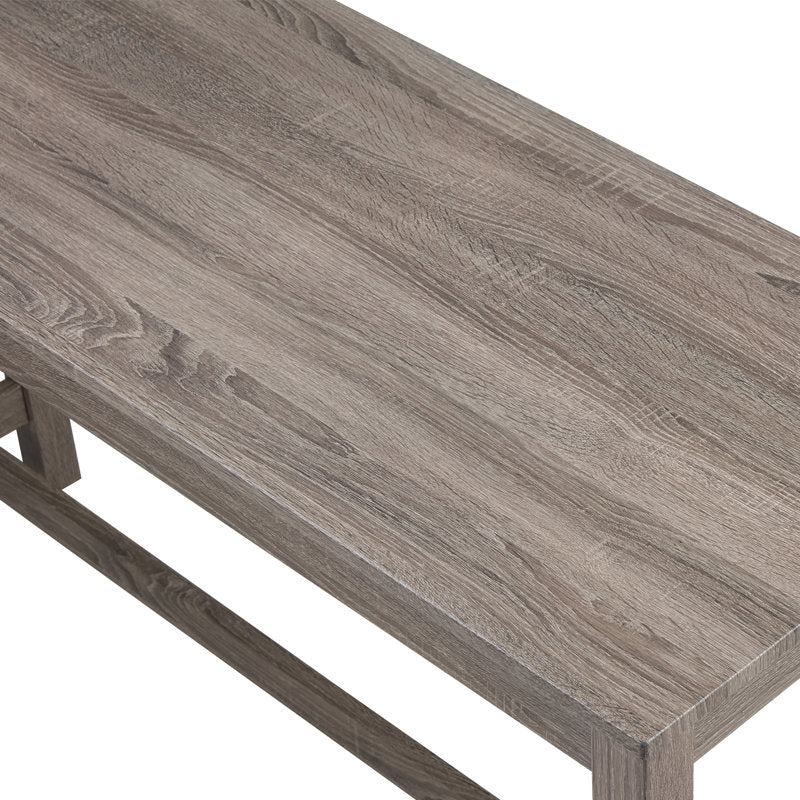 Stylish teak wood dining room furniture set