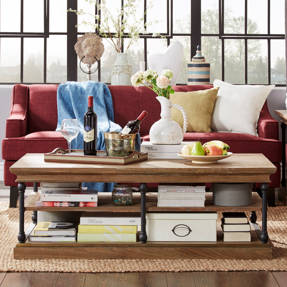 Elegant teak wood furniture by Sky Rise Decor