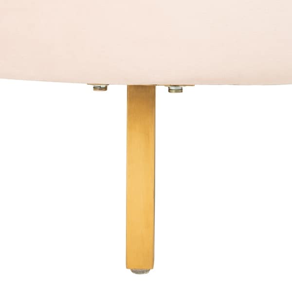 Elegant modern pink sofa for home décor
