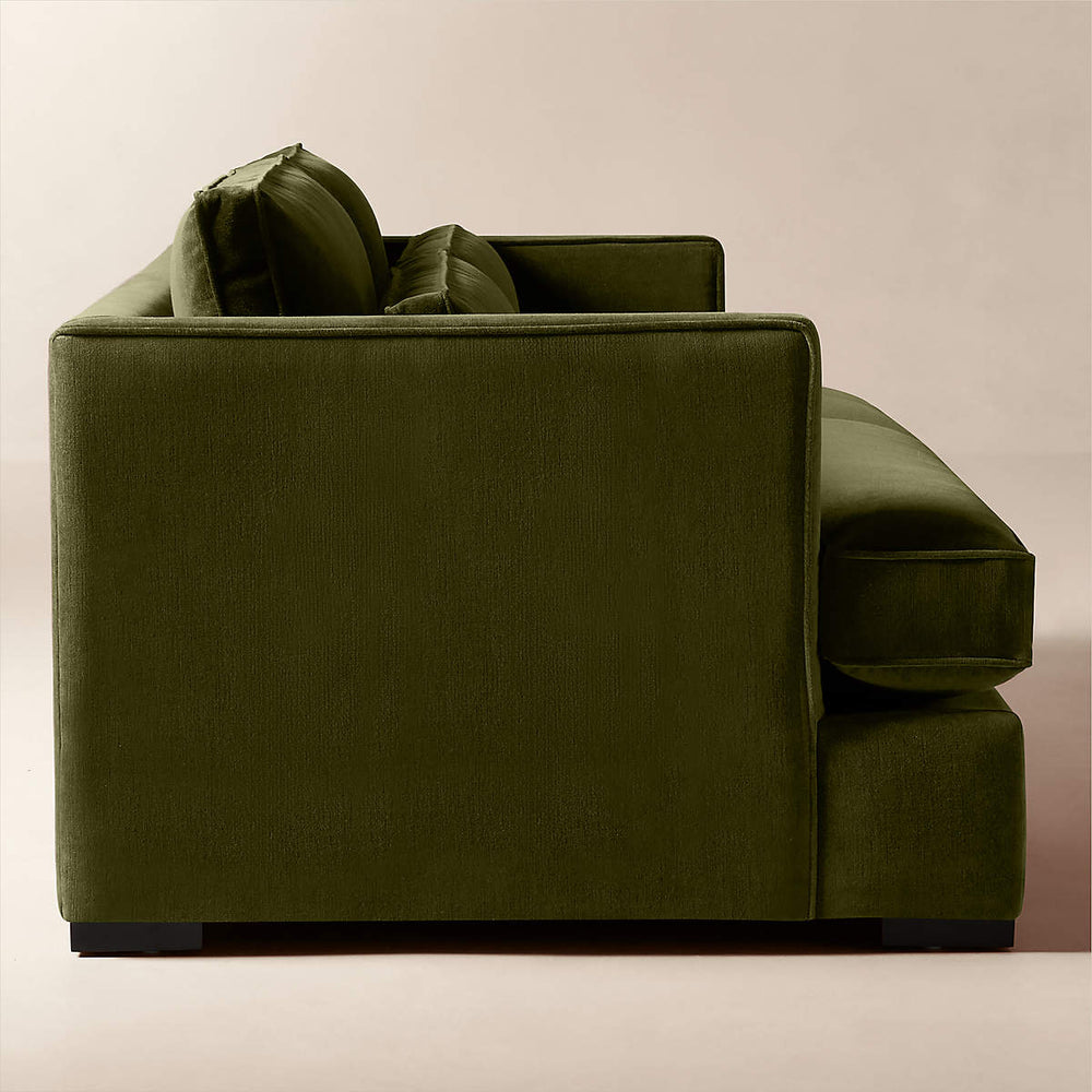 Modern luxury green couch for home interiors