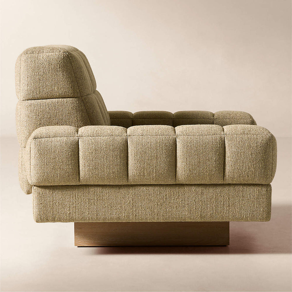 Premium teak wood living room lounge chair