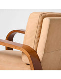Luxury single seater teak wood armchair
