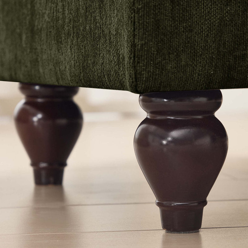 Solid teak wood upholstered living room furniture