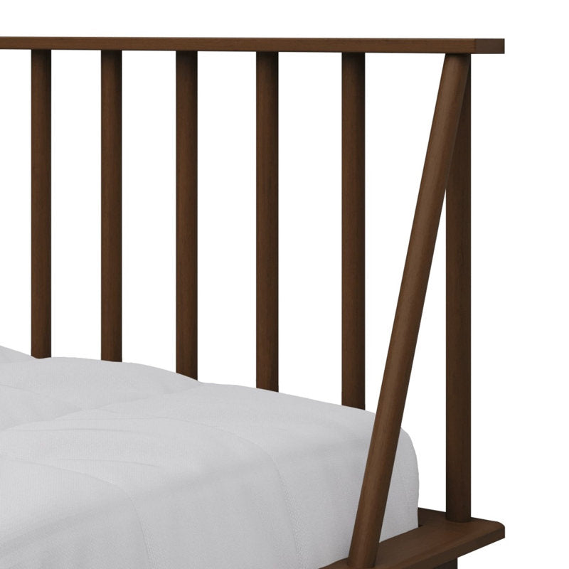 Handmade teak wood platform bed
