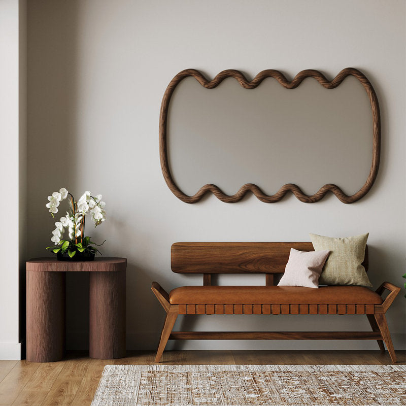 Modern teak wood seating furniture