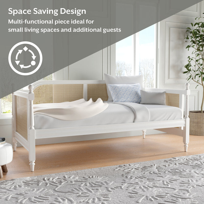 Contemporary solid wood daybed for home