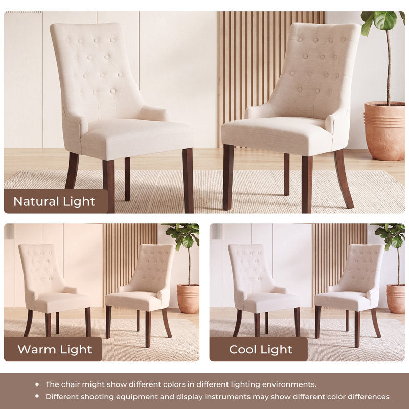 Solid teak wood dining chair for modern home interiors