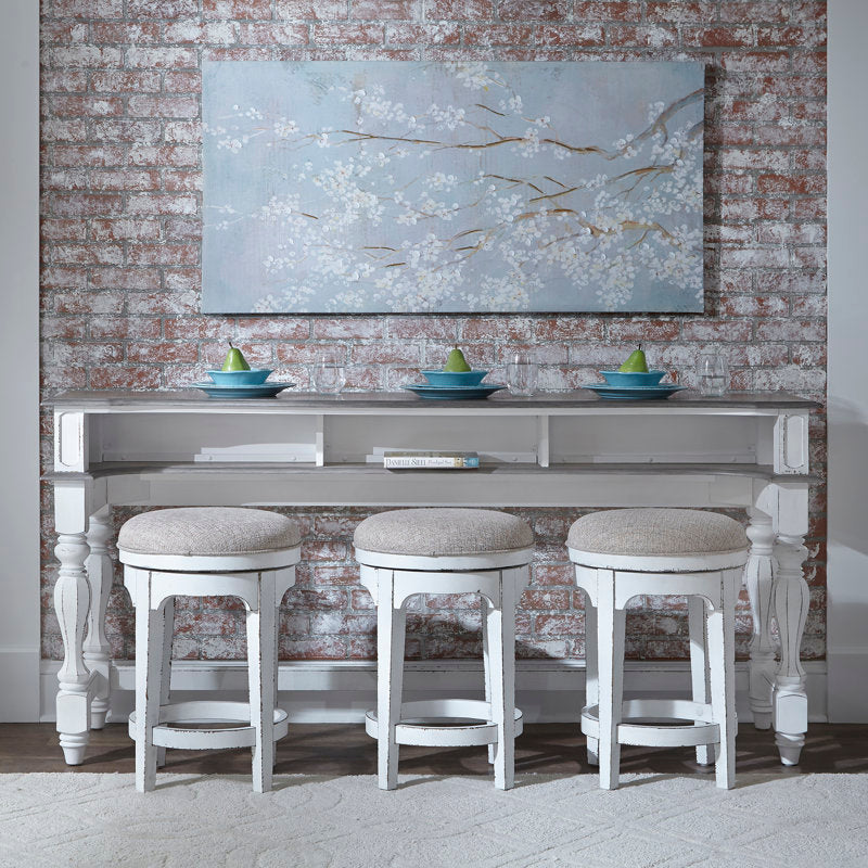 Wooden display table for home décor