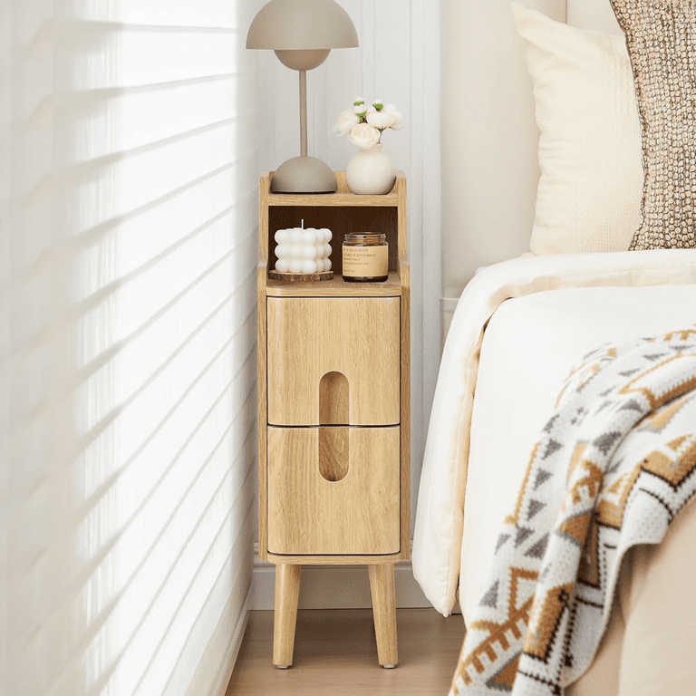 Elegant wooden cabinet with storage