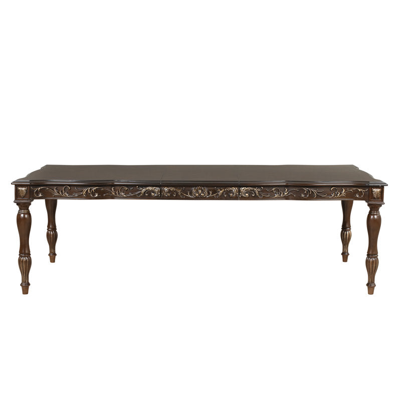 Luxury carved wooden dining room furniture