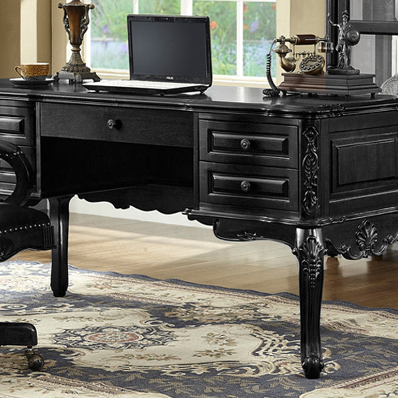 Premium solid wood office workstation
