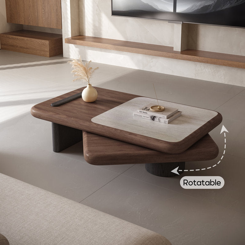 Handmade teak wood living room center table