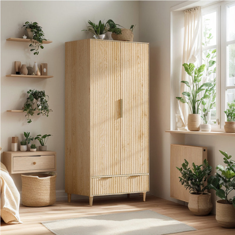 solid teak wood cabinet for bedroom decor