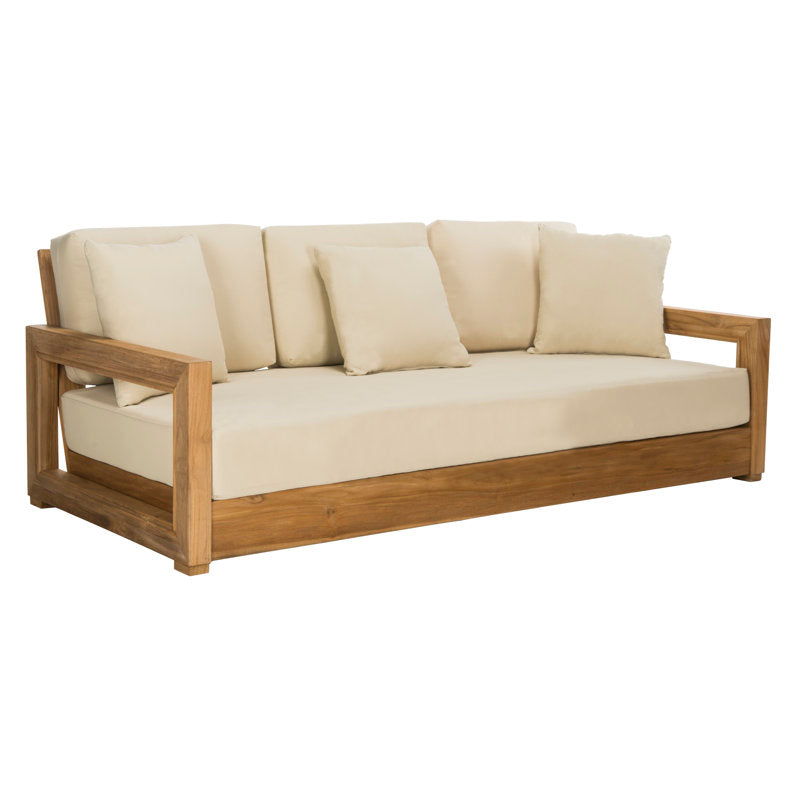 Premium teak wood outdoor seating