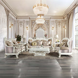 Premium Upholstered Royal Armchair in Solid Teak Wood