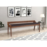 modern wooden bench for dining room