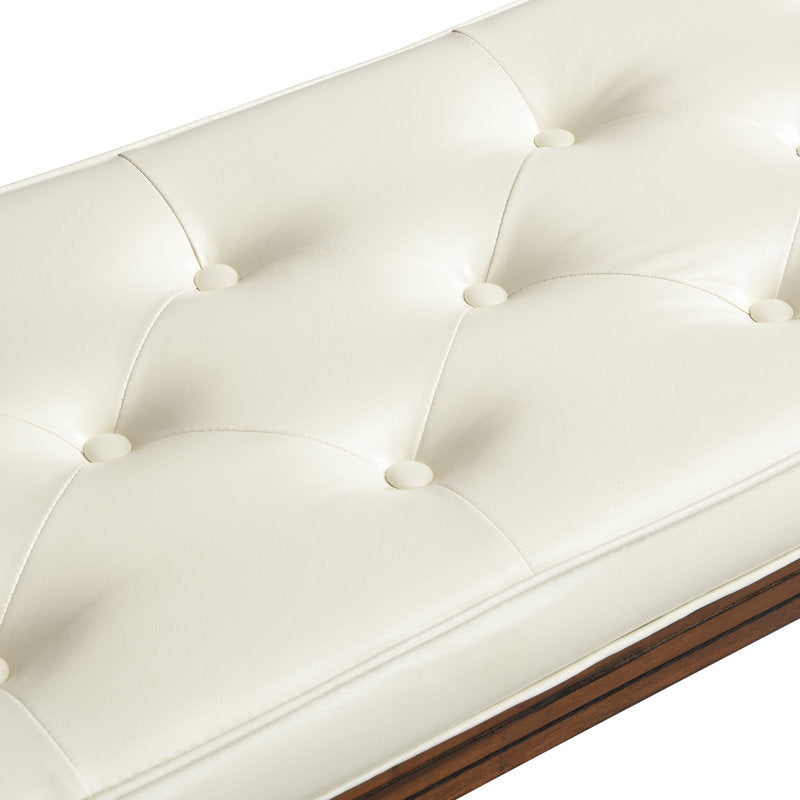 Premium teak wood bedroom bench
