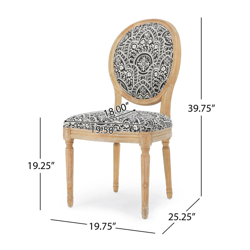 Stylish wooden dining table set for apartments