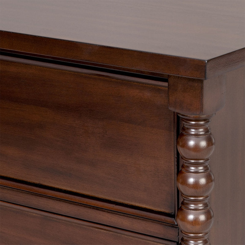 Sky Rise Decor teak wood chest of drawers