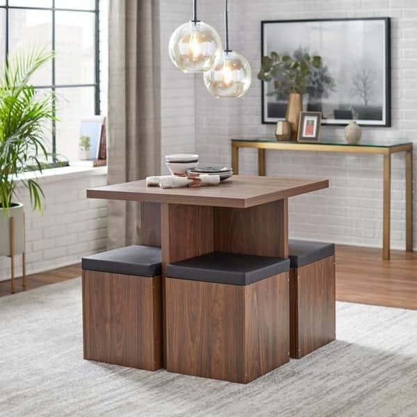 Compact dining furniture for small apartments