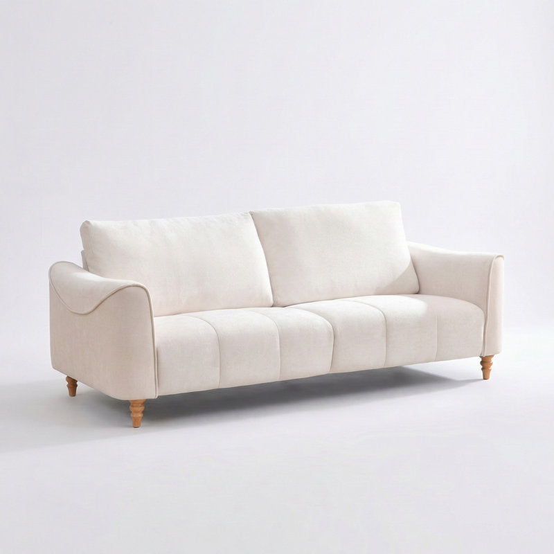 Comfortable modern white sofa for luxury homes