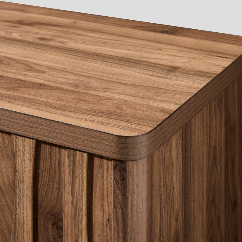 Dining room sideboard with modern aesthetic