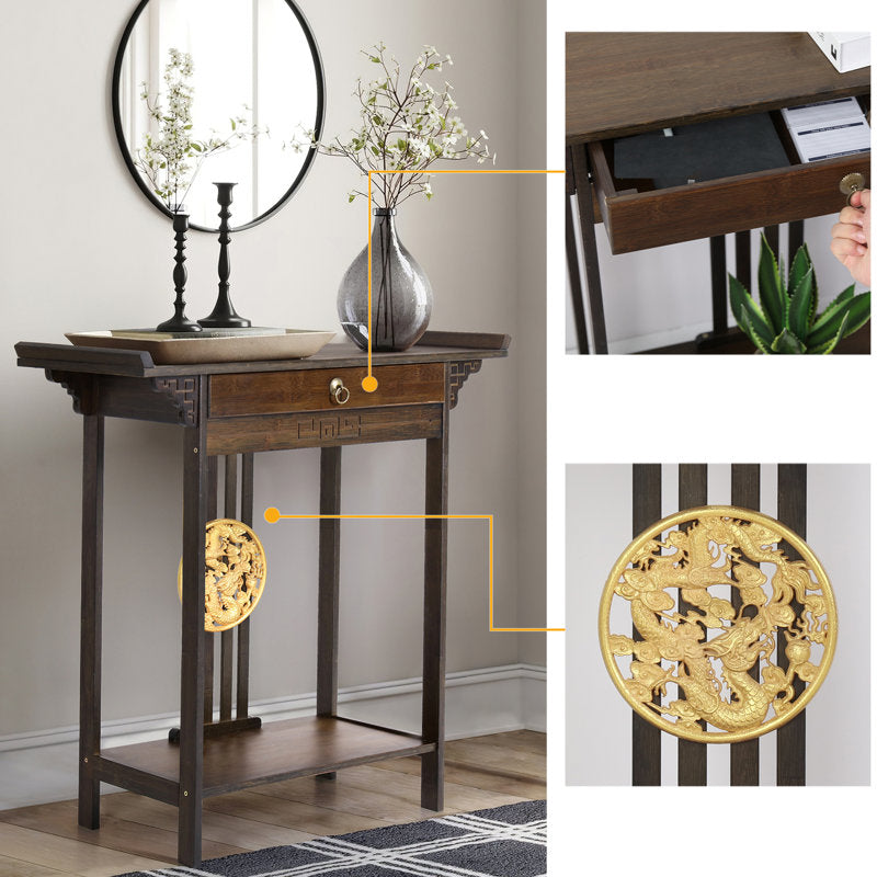 Elegant wooden hallway furniture