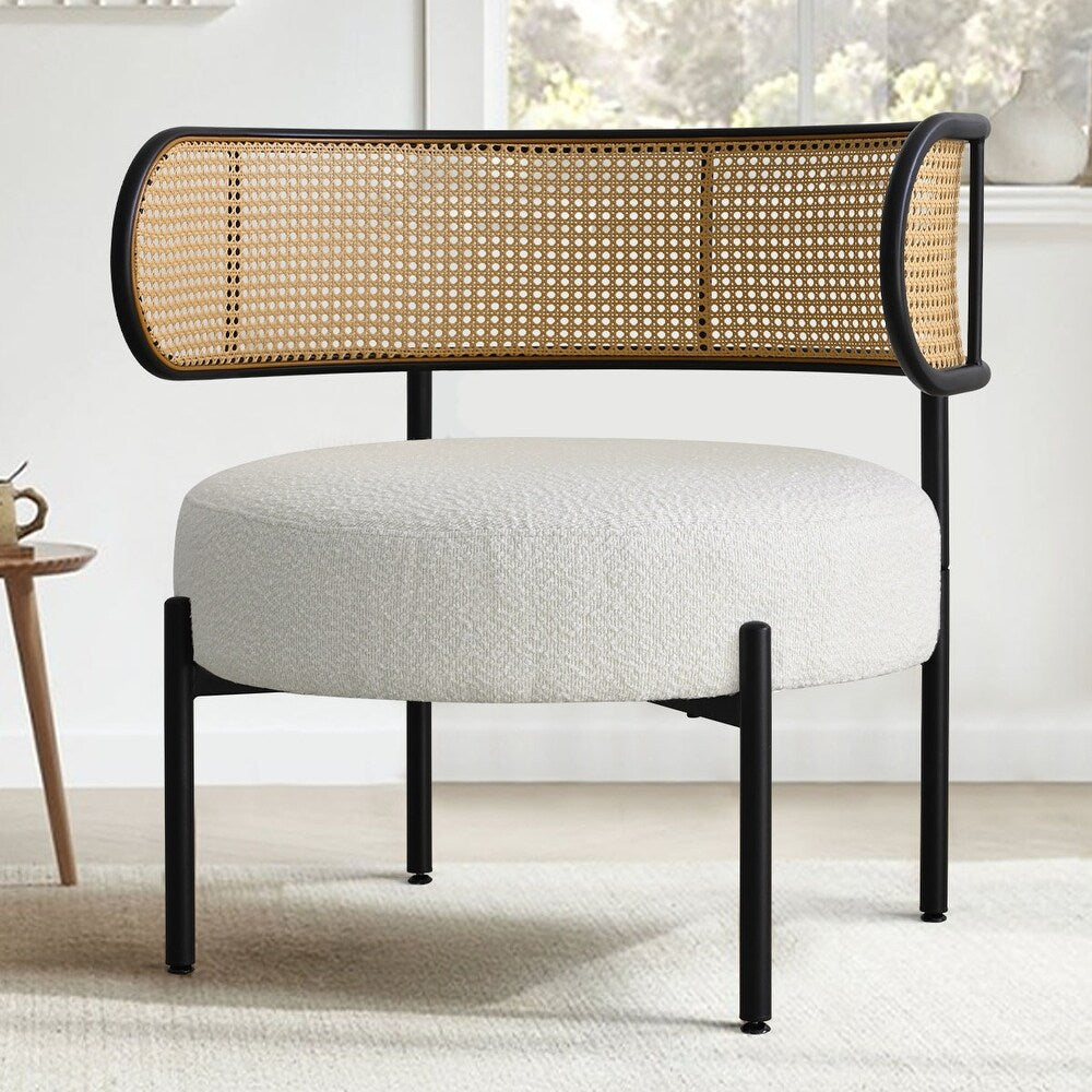 Contemporary teak wood living room chair