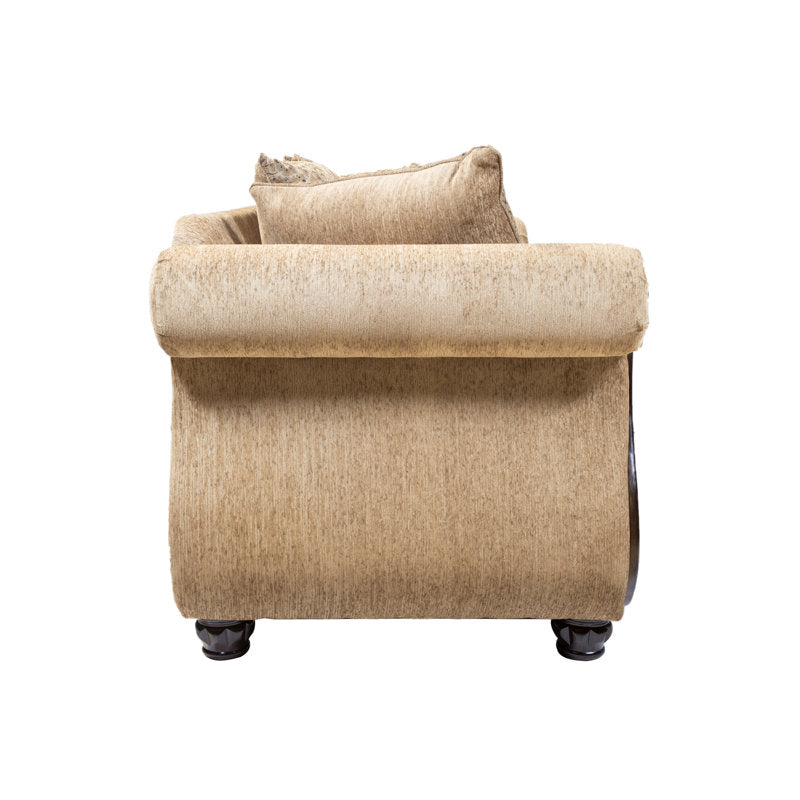 Handcrafted luxury teak sofa design