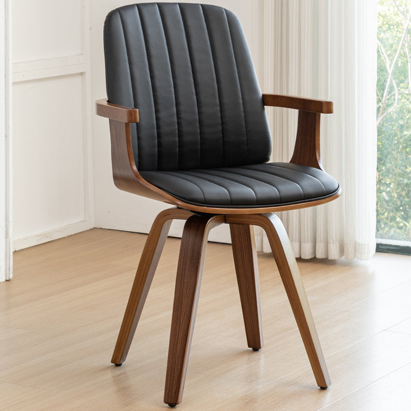 Comfortable teak wood dining chair for home