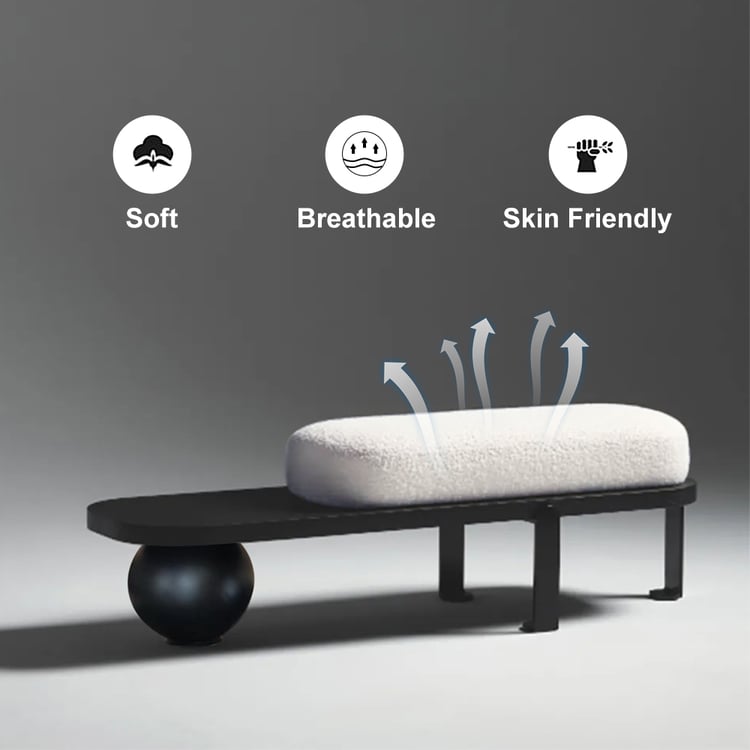 Modern luxury teak wood bench for home décor