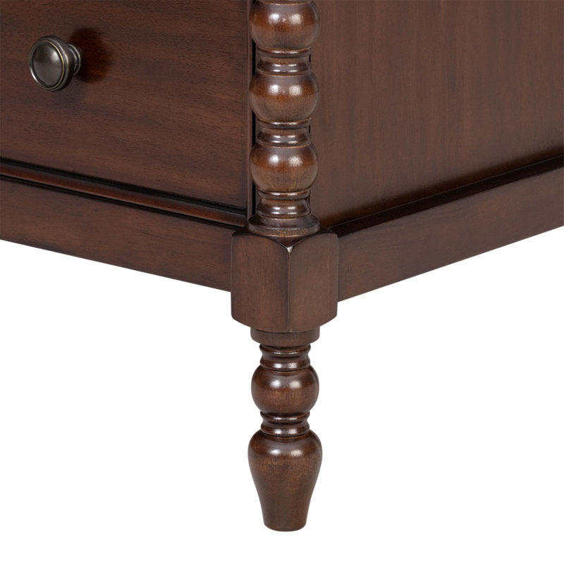 Solid teak wood storage organizer