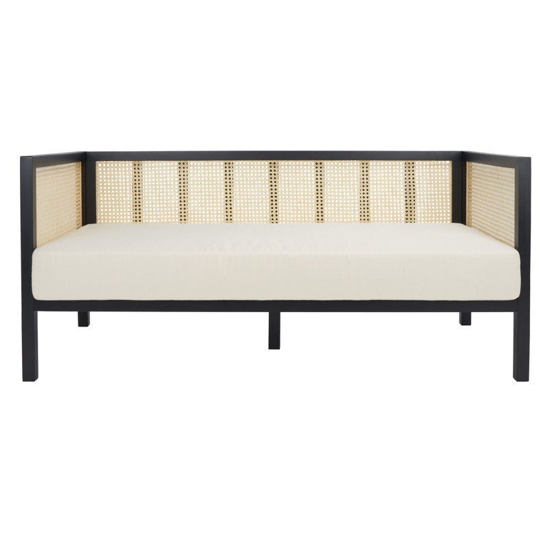 modern cane sofa with teak wood frame luxury home furniture