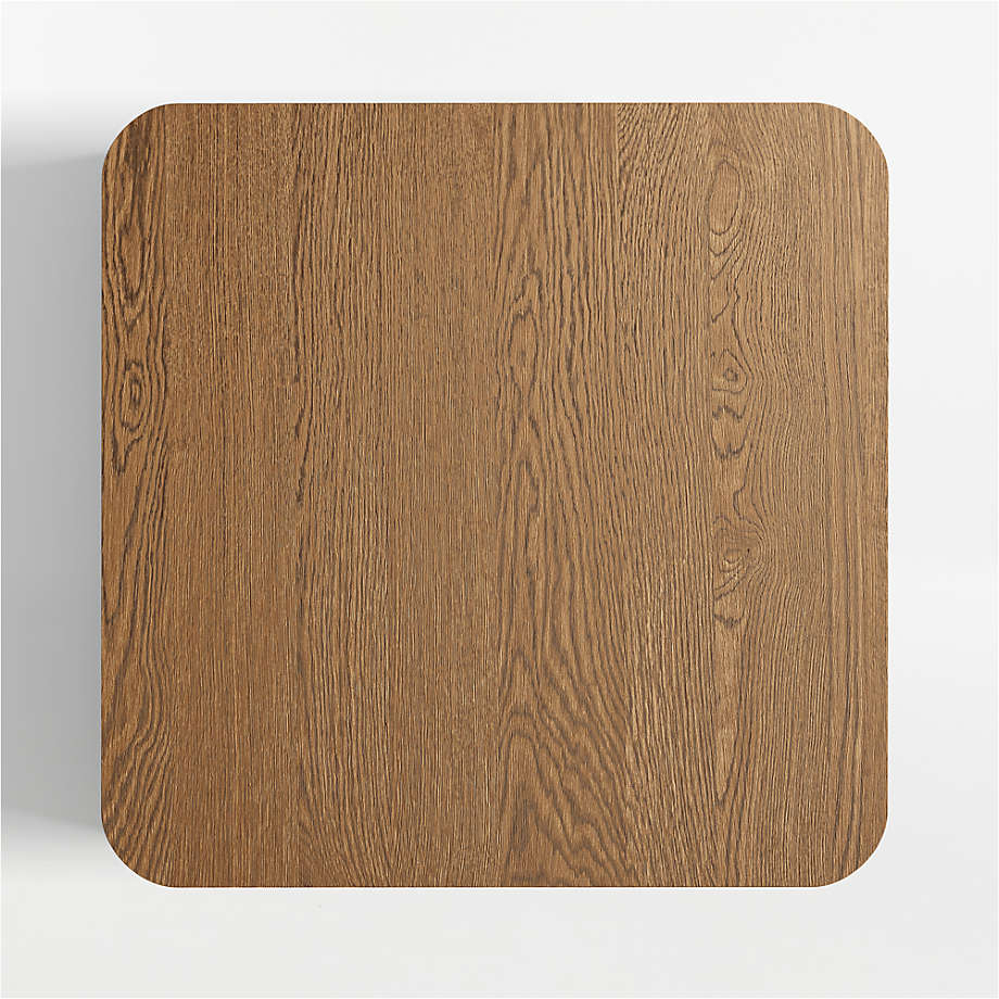 Modern wooden center table with storage shelf