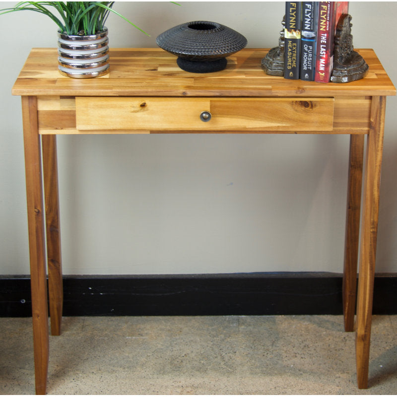 Premium teak wood foyer table
