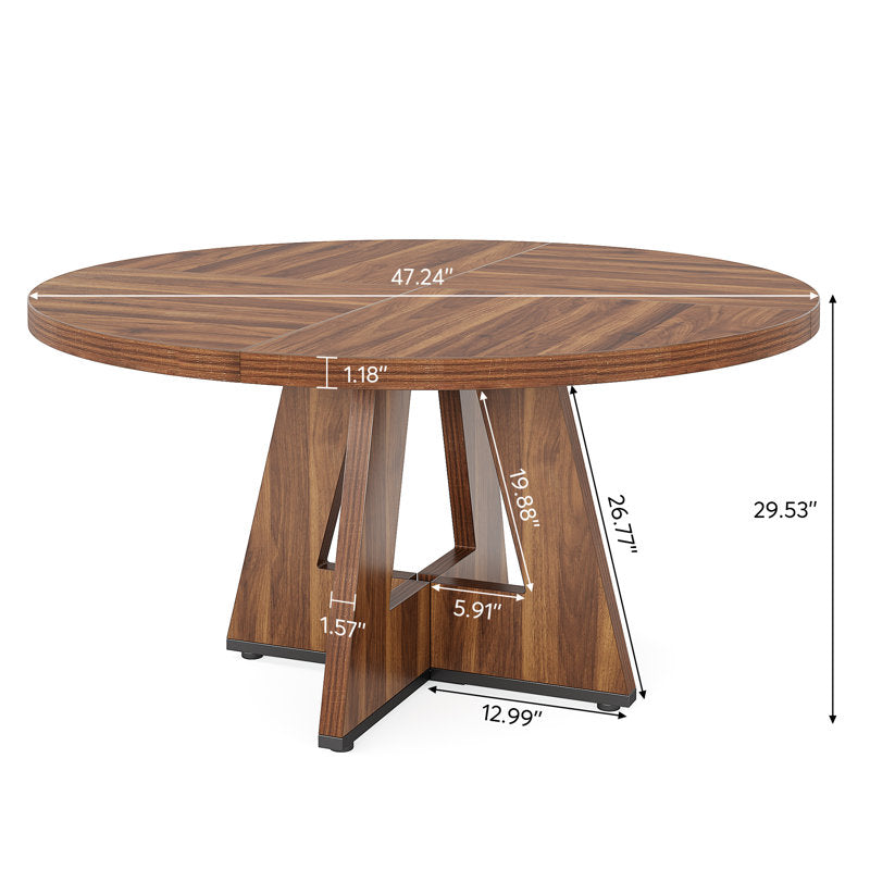 Luxury teak wood dining table for home
