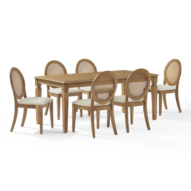 Modern teak wood dining furniture for luxury home