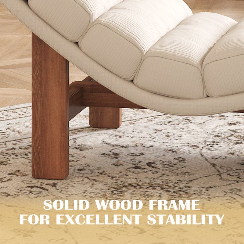 Elegant modern indoor lounge chair design