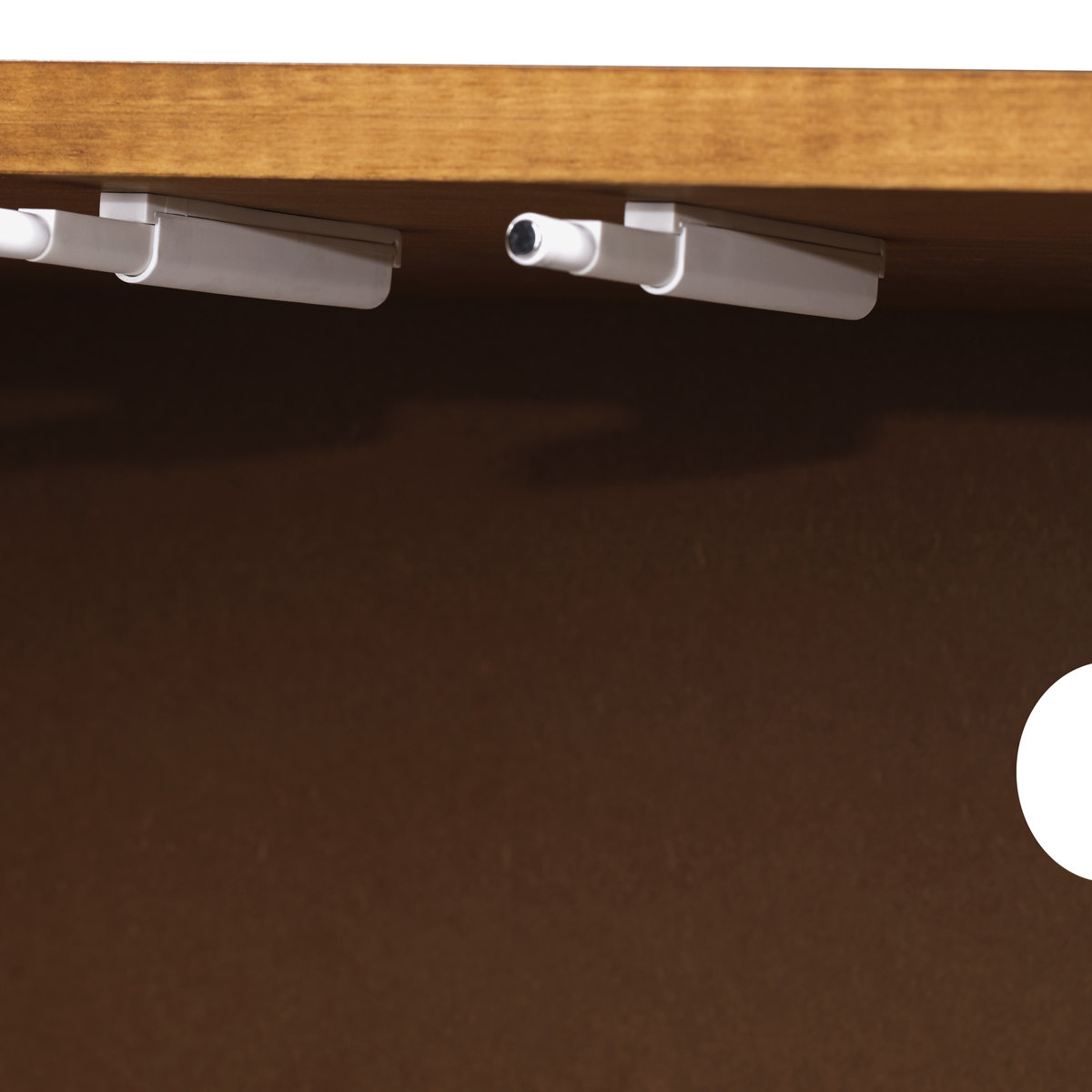 Modern handcrafted teak wood storage unit