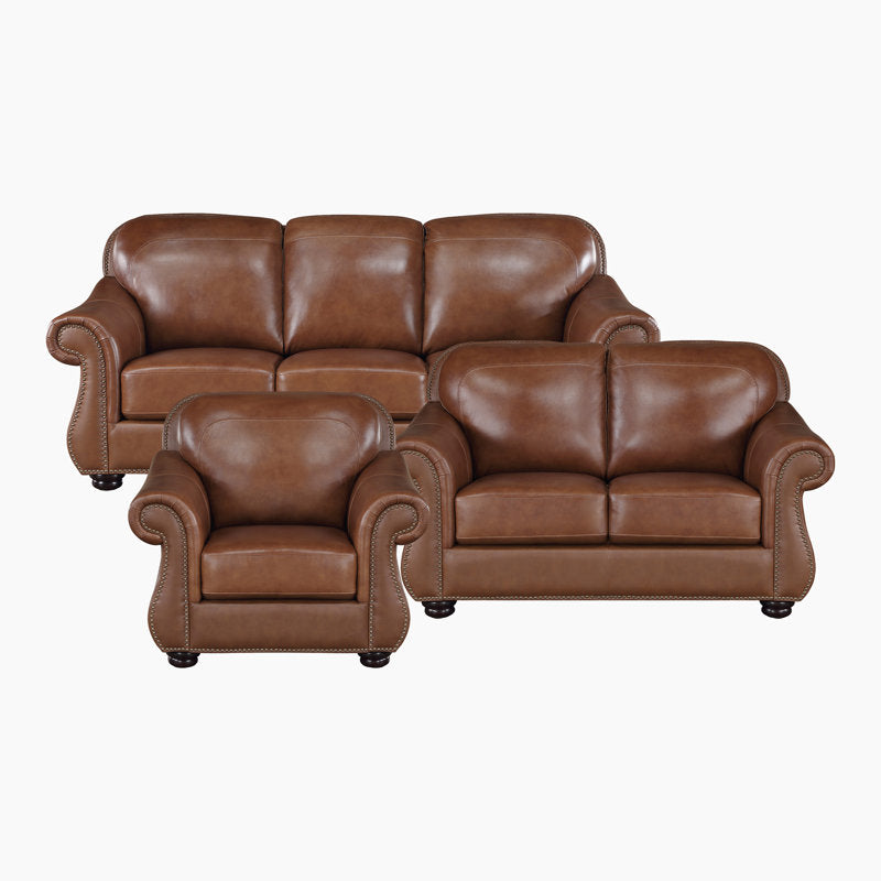 Durable teak wood couch with cushions