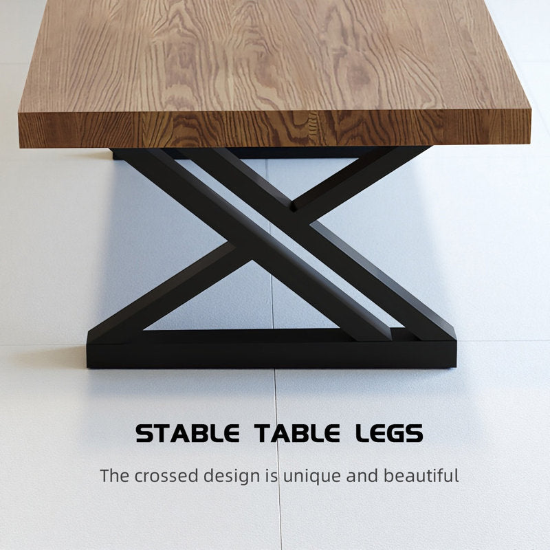 Elegant teak wood dining furniture set